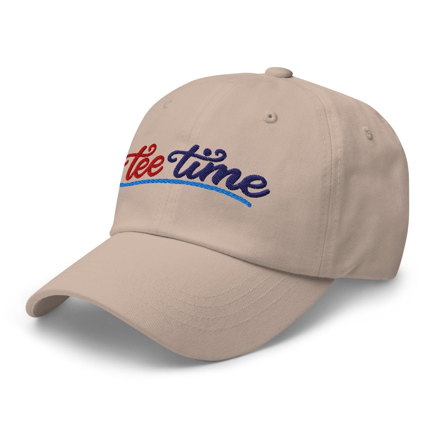 Tee Time Embroidered Golf Cap - Funny Golf Tee by Swing Epic