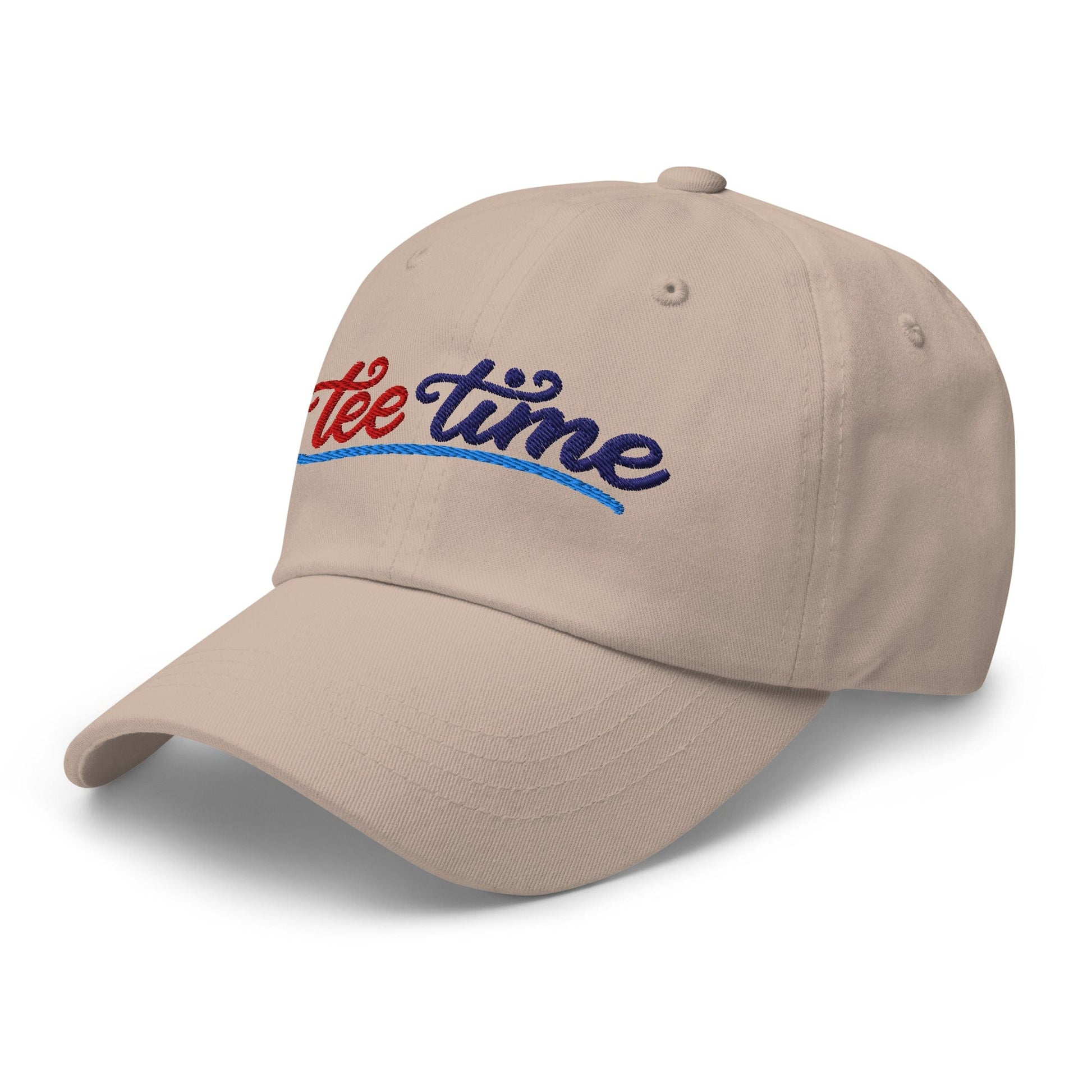 Tee Time Embroidered Golf Cap - Funny Golf Tee by Swing Epic