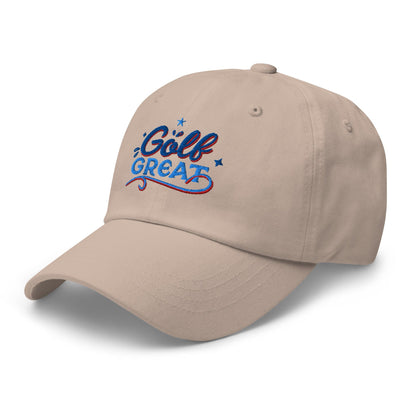Golf Great Fun & Quirky Embroidered Golf Cap - Funny Golf Tee by Swing Epic
