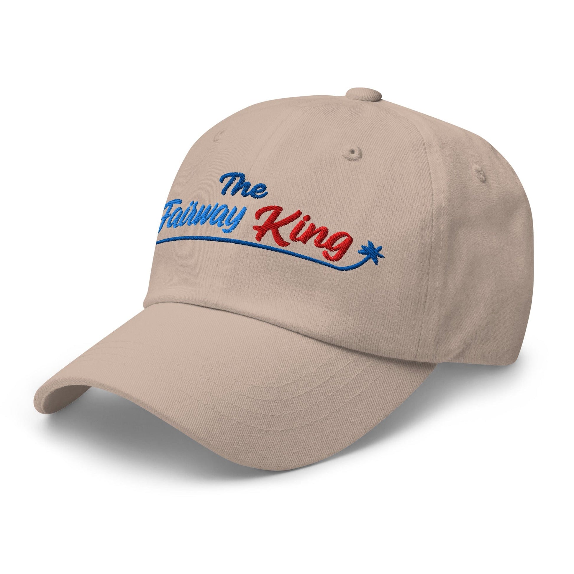 The Fairway King Embroidered Golf Cap - Funny Golf Tee by Swing Epic