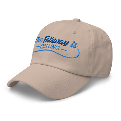 The Fairway is Calling Funny Embroidered Golf Cap - Funny Golf Tee by Swing Epic