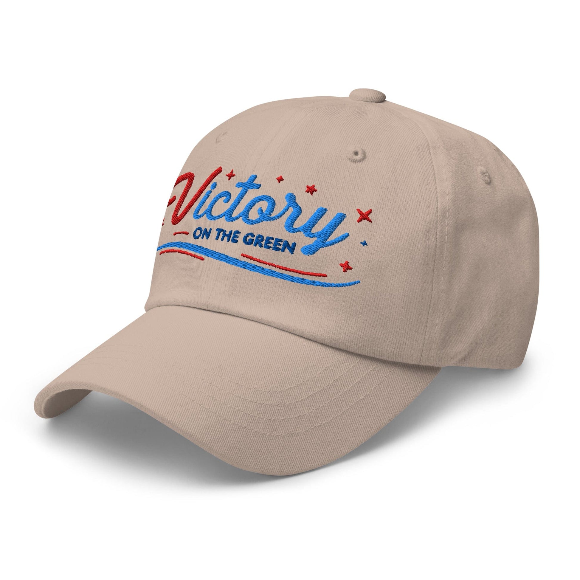 Victory On The Green Embroidered Golf Cap - Funny Golf Tee by Swing Epic