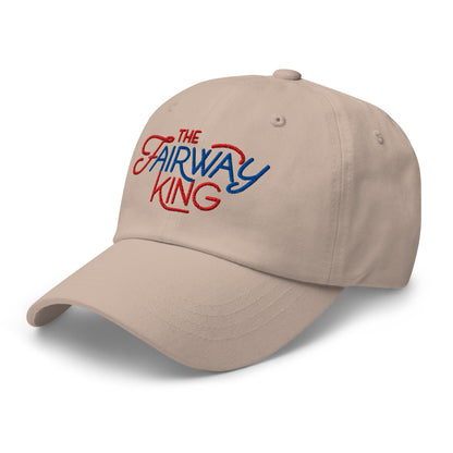The Fairway King Embroidered Golf Cap - Funny Golf Tee by Swing Epic