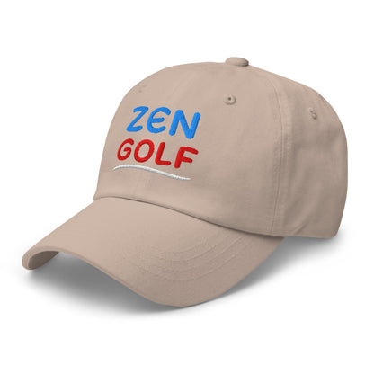 Zen Golf Embroidered Golf Cap - Funny Golf Tee by Swing Epic