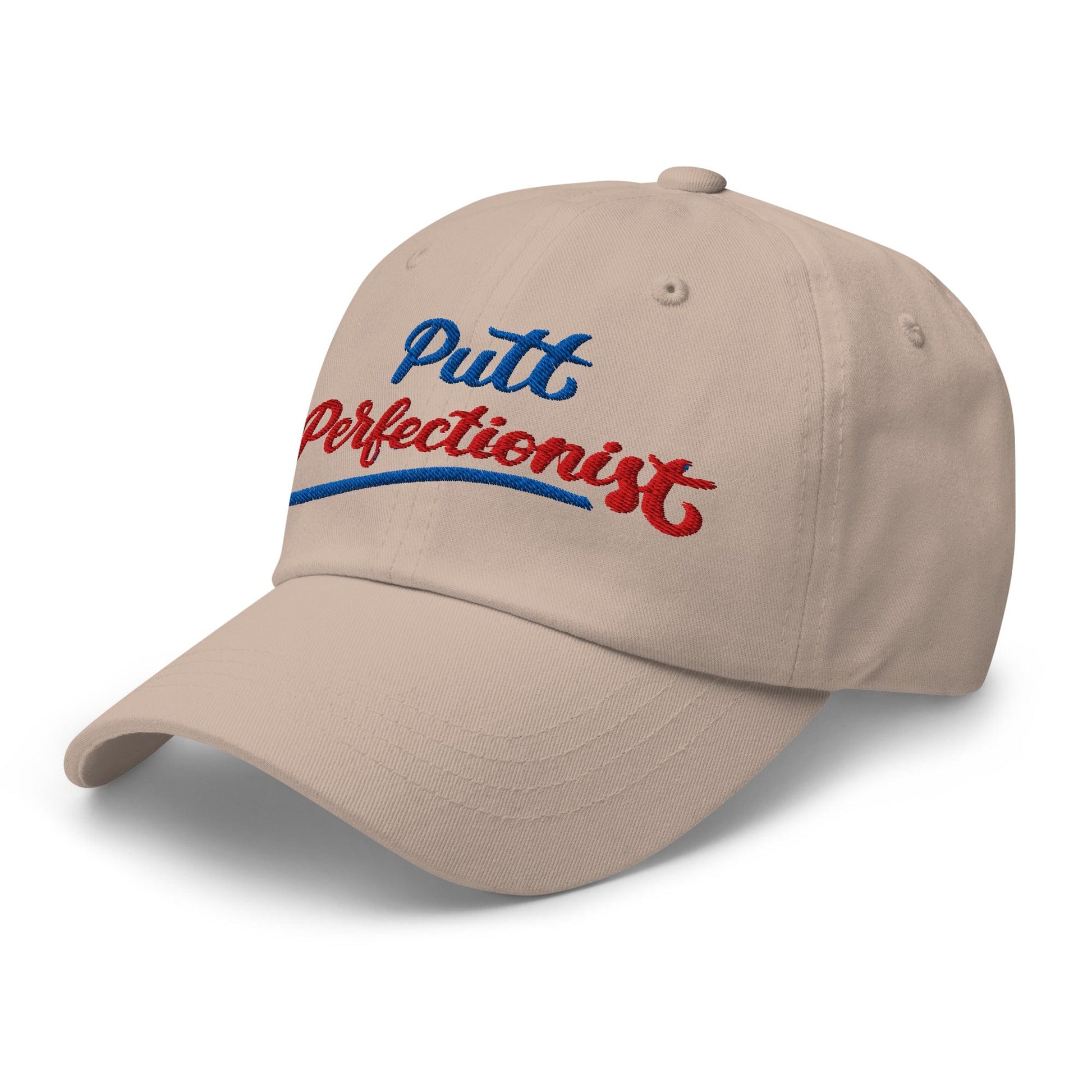 Putt Perfectionist Fun Embroidered Golf Cap - Funny Golf Tee by Swing Epic