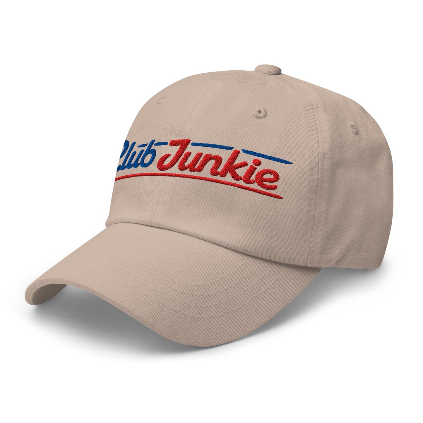 Club Junkie Embroidered Golf Cap - Funny Golf Tee by Swing Epic