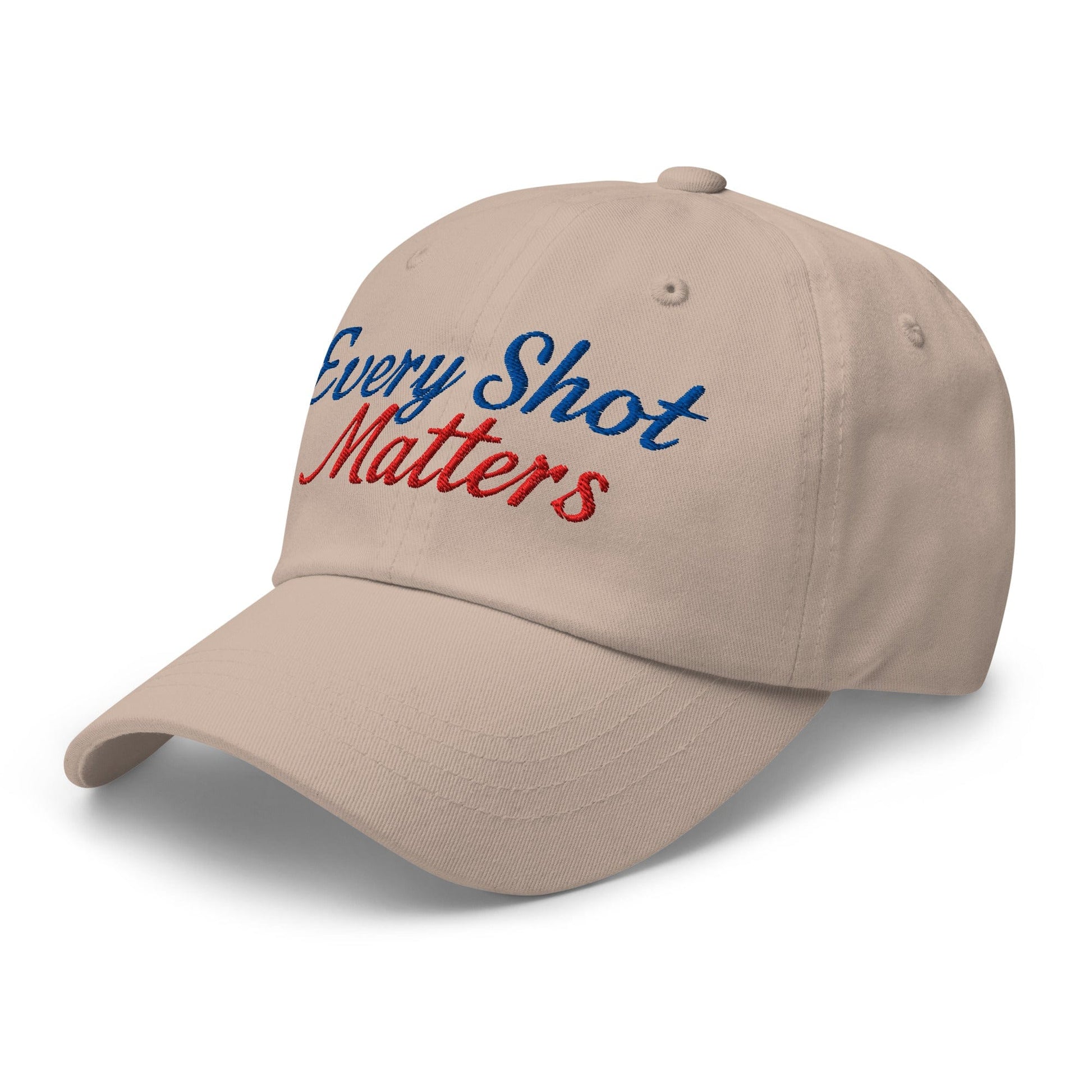 Every Shot Matters Fun Embroidered Golf Cap - Funny Golf Tee by Swing Epic