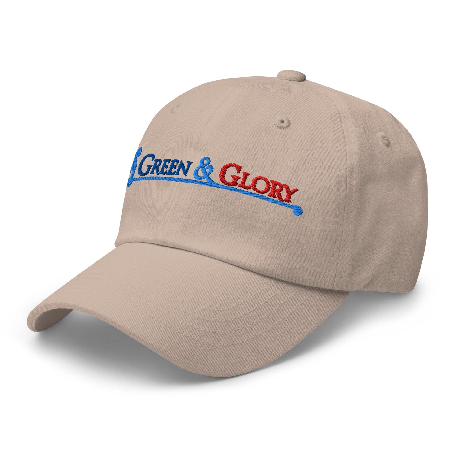 Green & Glory Embroidered Golf Cap - Funny Golf Tee by Swing Epic