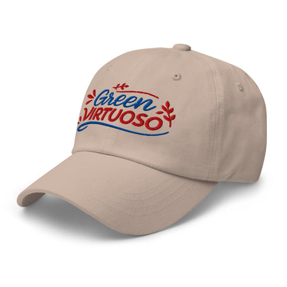 Green Virtuoso Masterpiece Design Embroidered Golf Cap - Funny Golf Tee by Swing Epic