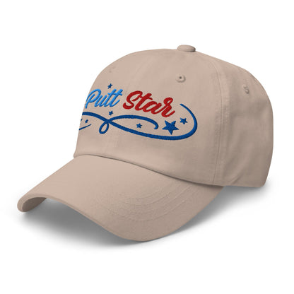 Putt Star Embroidered Golf Cap - Funny Golf Tee by Swing Epic