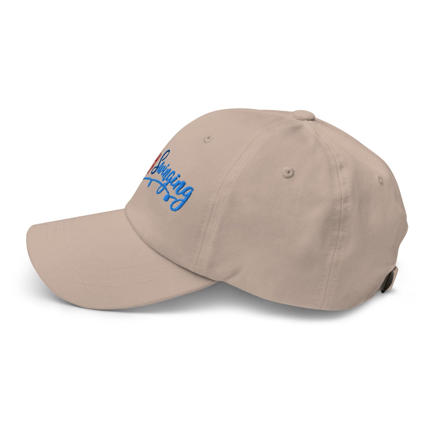 Simply Swinging Quirky Fun Embroidered Golf Cap - Funny Golf Tee by Swing Epic