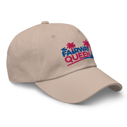 The Fairway Queen Embroidered Golf Cap - Funny Golf Tee by Swing Epic
