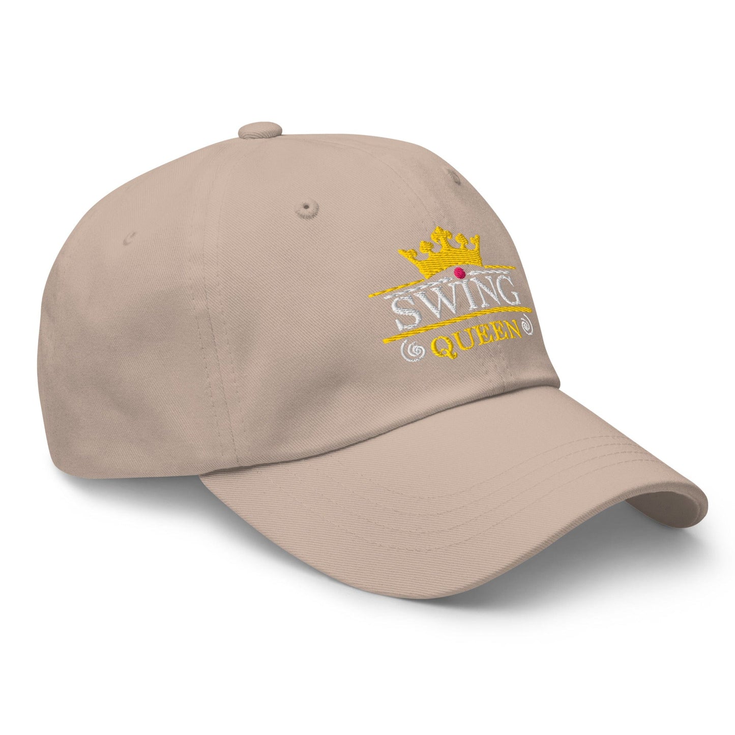 Swing Queen Embroidered Golf Cap - Funny Golf Tee by Swing Epic