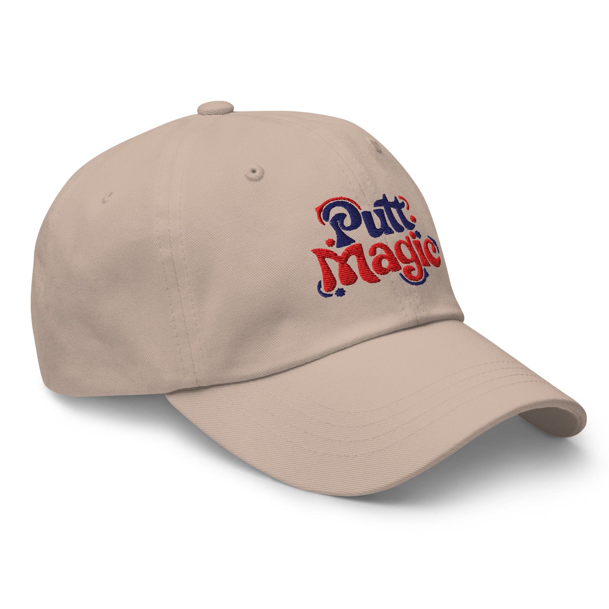 Putt Magic Quirky Embroidered Golf Cap - Funny Golf Tee by Swing Epic