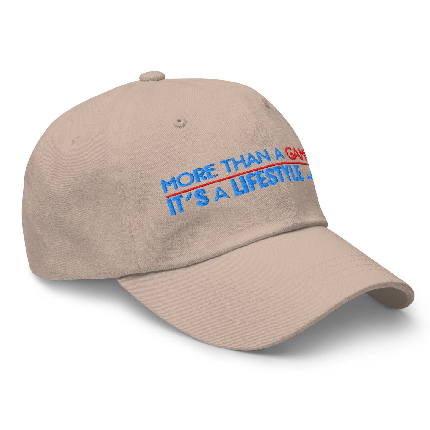 More Than a Game It's a Lifestyle Embroidered Golf Cap - Funny Golf Tee by Swing Epic