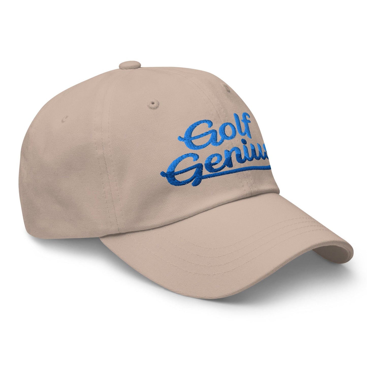 Golf Genius Quirky Fun Spirit Embroidered Golf Cap - Funny Golf Tee by Swing Epic