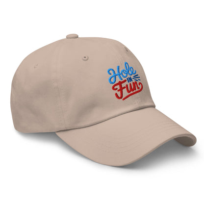 Hole In Fun Embroidered Golf Cap - Funny Golf Tee by Swing Epic