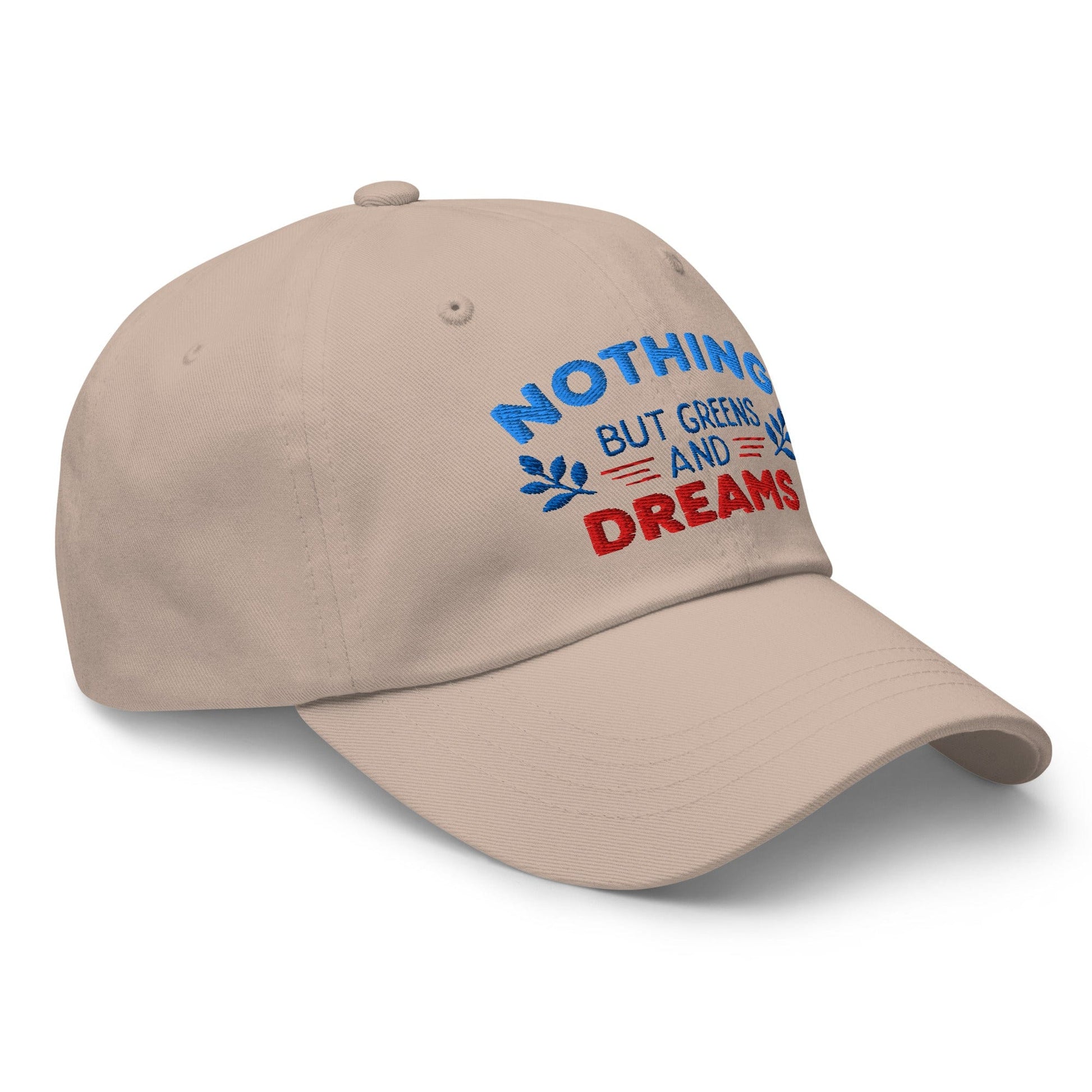 Nothing But Greens & Dreams Embroidered Golf Cap - Funny Golf Tee by Swing Epic