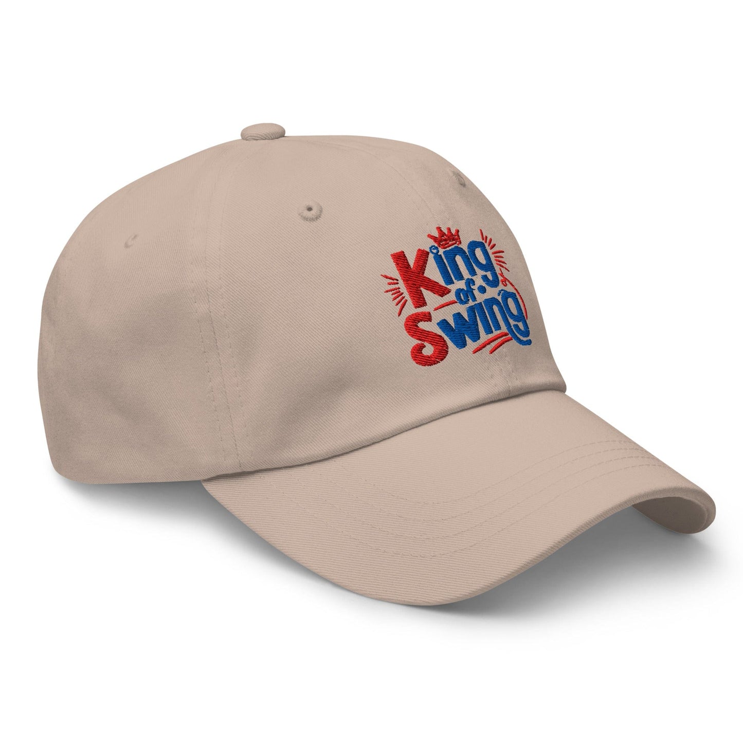 King of Swing Embroidered Golf Cap - Funny Golf Tee by Swing Epic