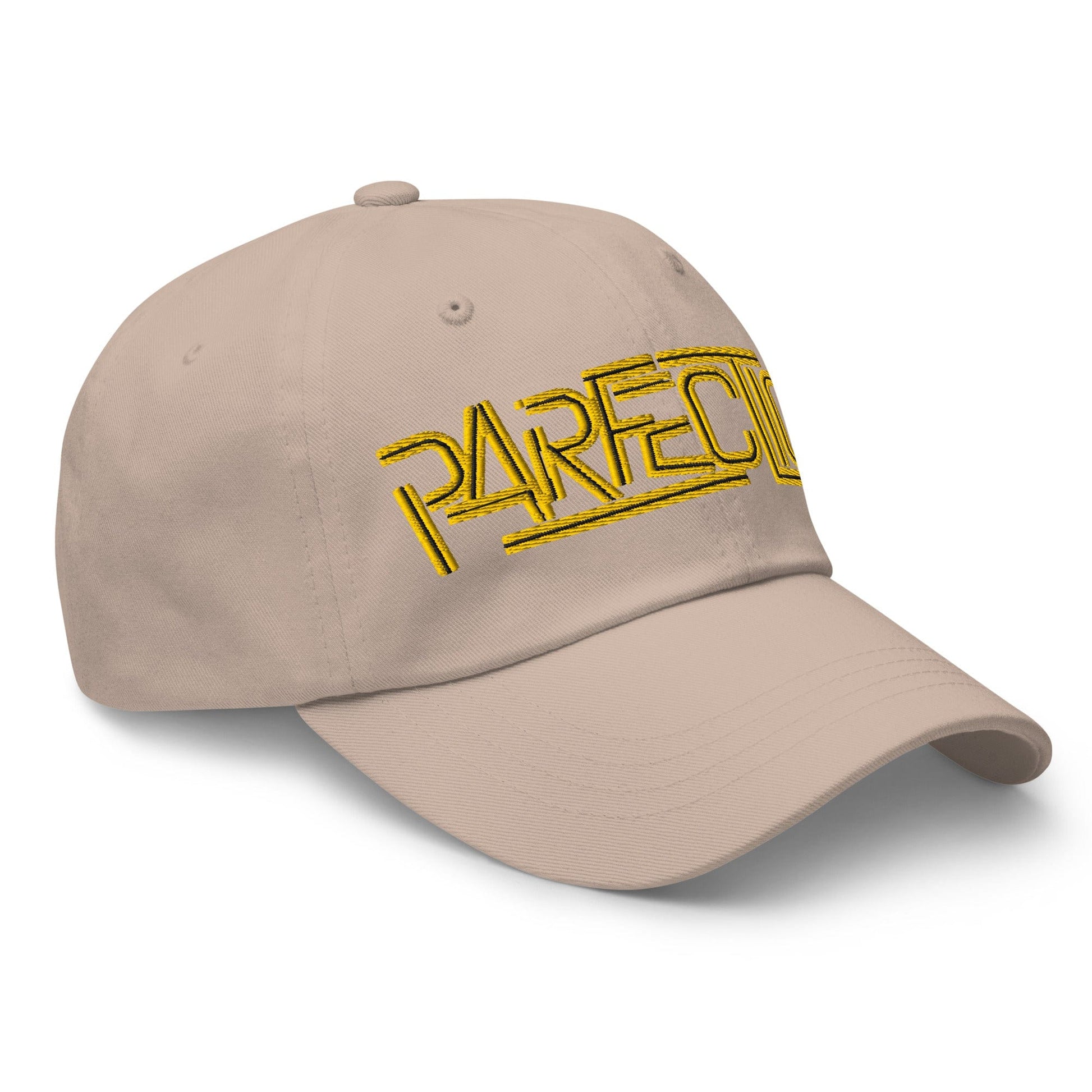Parfection Script Embroidered Golf Cap - Funny Golf Tee by Swing Epic