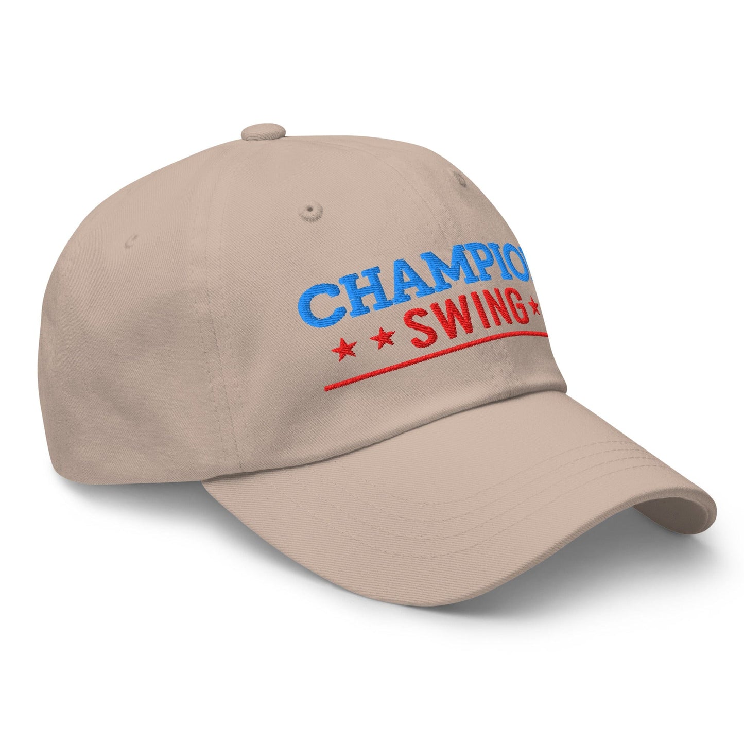 Champion Swing Star-Studded Fun Embroidered Golf Cap - Funny Golf Tee by Swing Epic