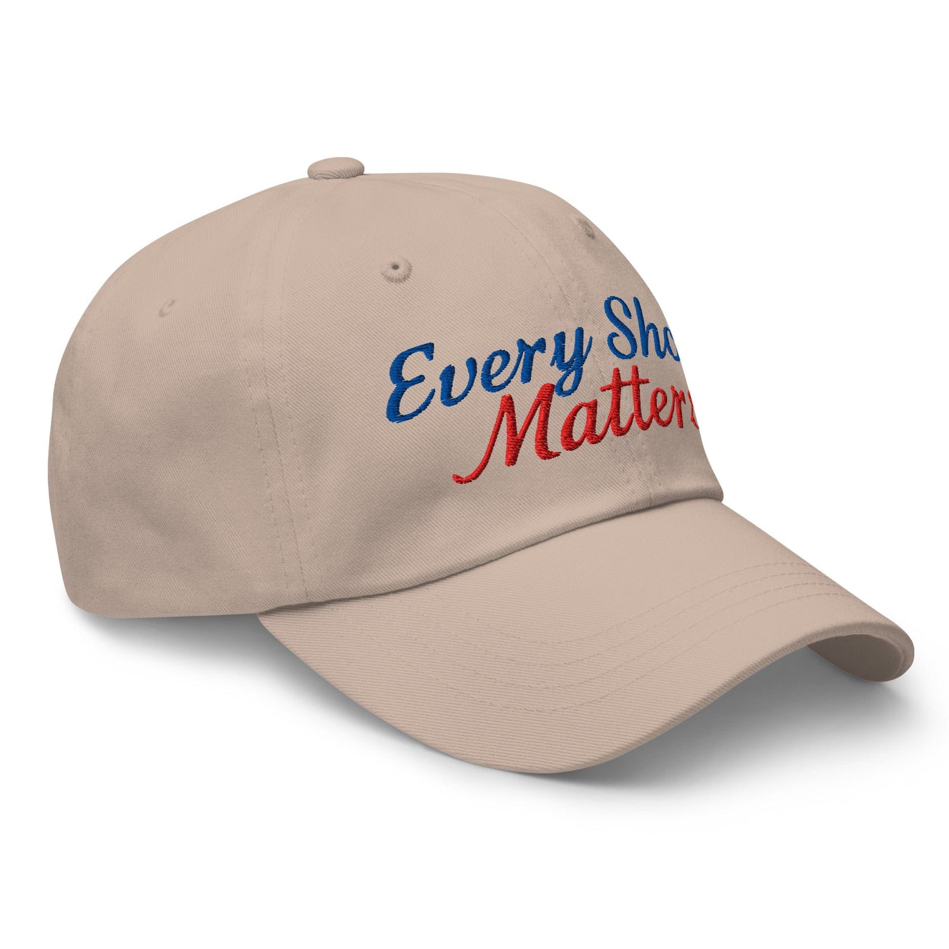 Every Shot Matters Fun Embroidered Golf Cap - Funny Golf Tee by Swing Epic