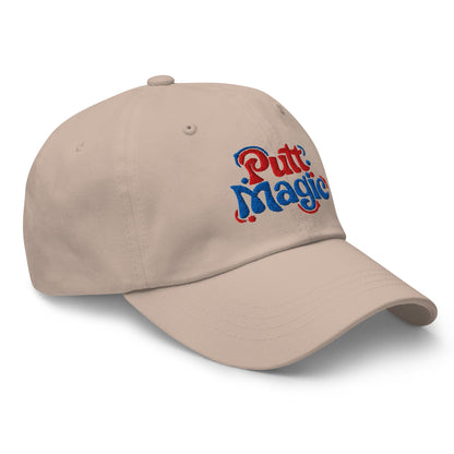 Putt Magic Embroidered Golf Cap - Funny Golf Tee by Swing Epic