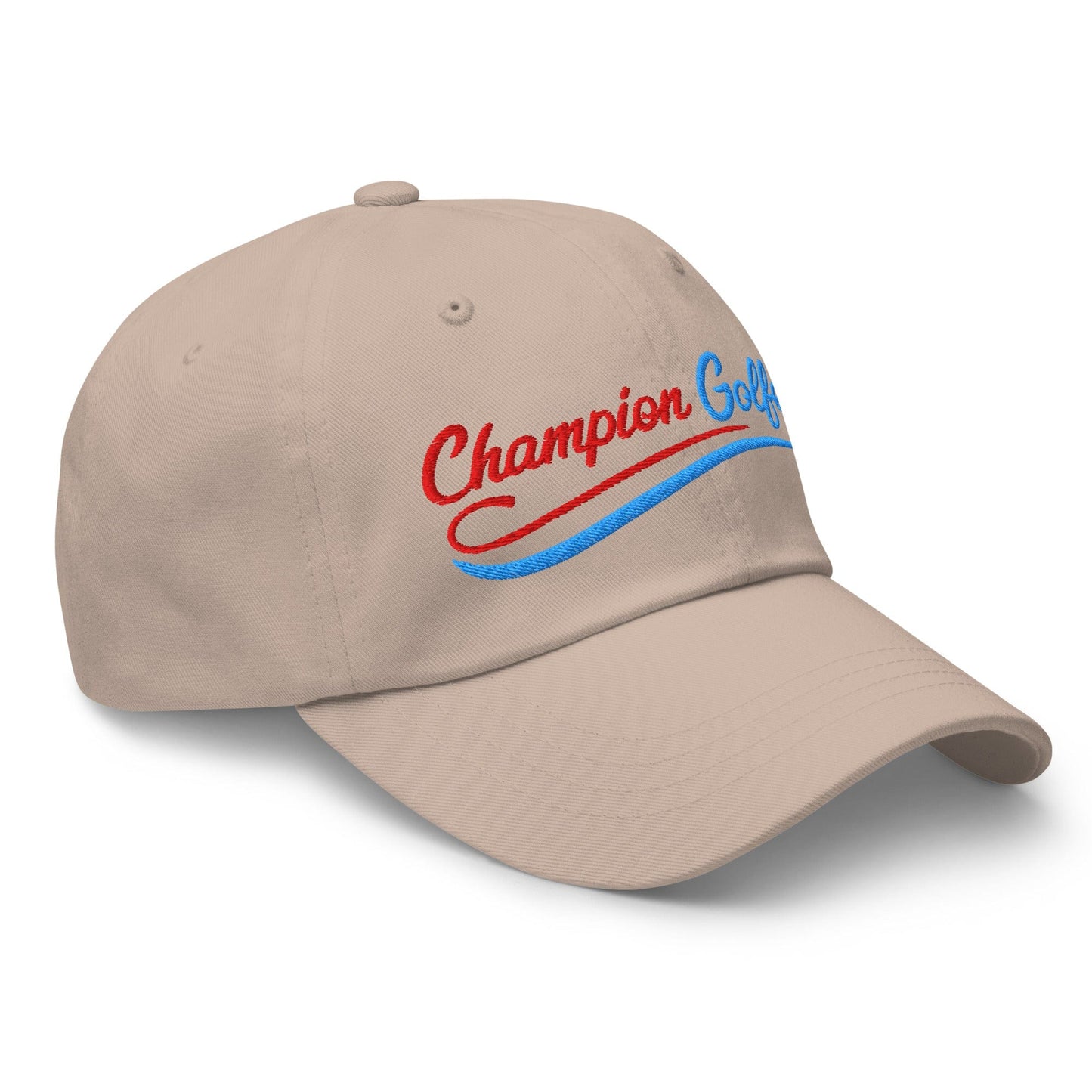 Champion Golfer Sparkling Star Fun Embroidered Golf Cap - Funny Golf Tee by Swing Epic