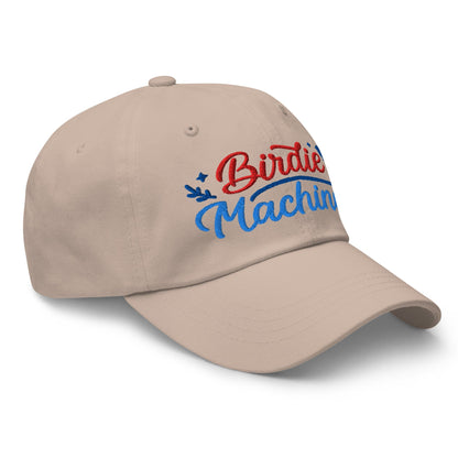 Birdie Machine Embroidered Golf Cap - Funny Golf Tee by Swing Epic
