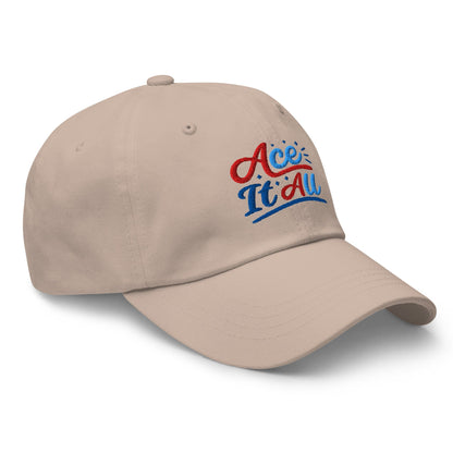 Ace It All Embroidered Golf Cap - Funny Golf Tee by Swing Epic