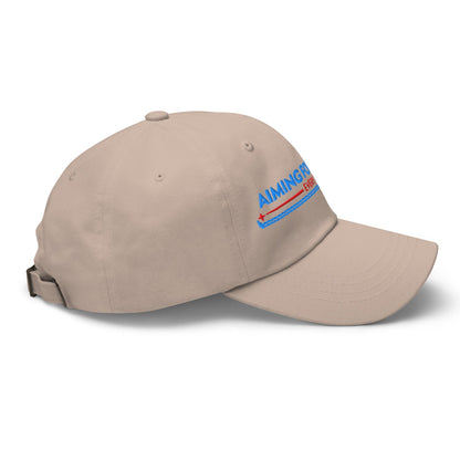 Aiming for the Pin Every Time Engaging Embroidered Golf Cap - Funny Golf Tee by Swing Epic