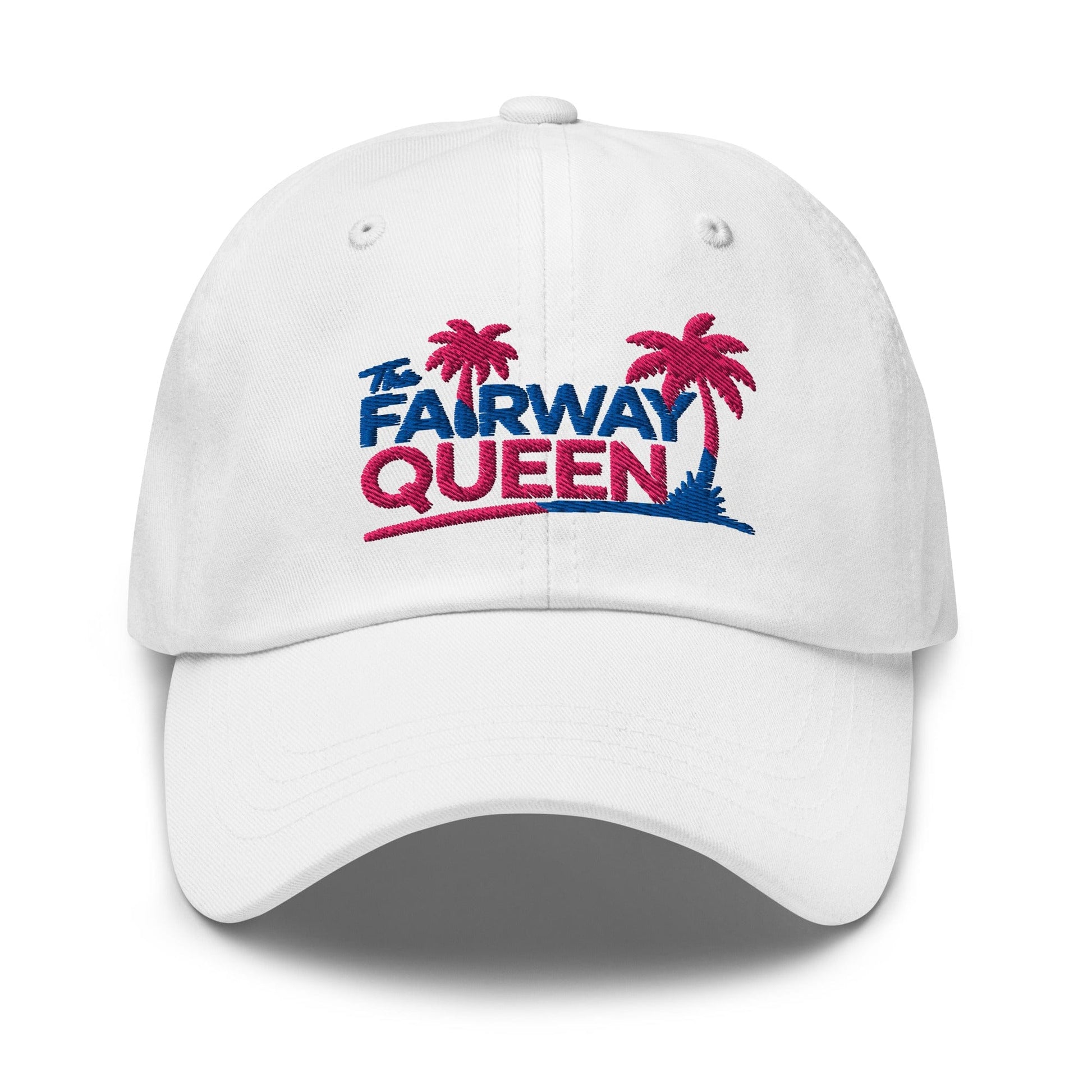 The Fairway Queen Embroidered Golf Cap - Funny Golf Tee by Swing Epic