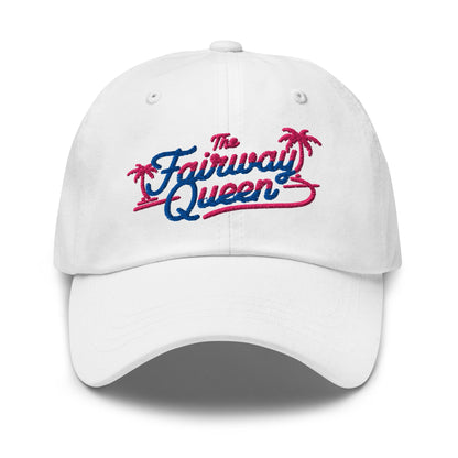 The Fairway Queen Embroidered Golf Cap - Funny Golf Tee by Swing Epic
