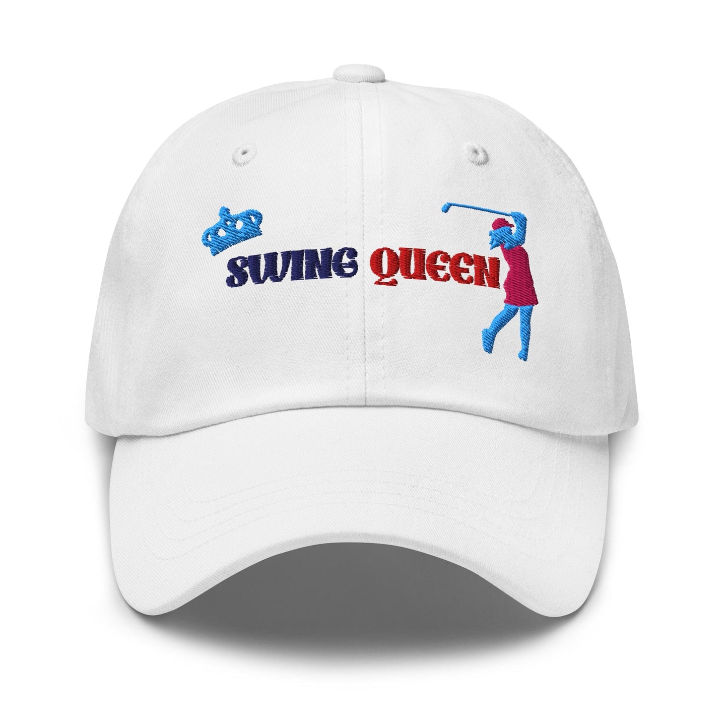 Swing Queen Embroidered Golf Cap - Funny Golf Tee by Swing Epic