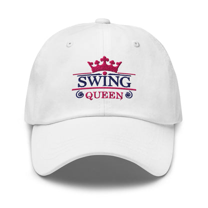 Swing Queen Embroidered Golf Cap - Funny Golf Tee by Swing Epic