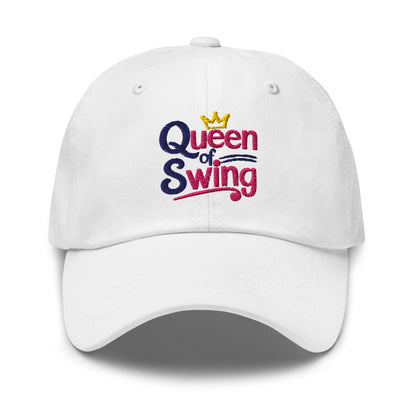 Queen of Swing Embroidered Golf Cap - Funny Golf Tee by Swing Epic