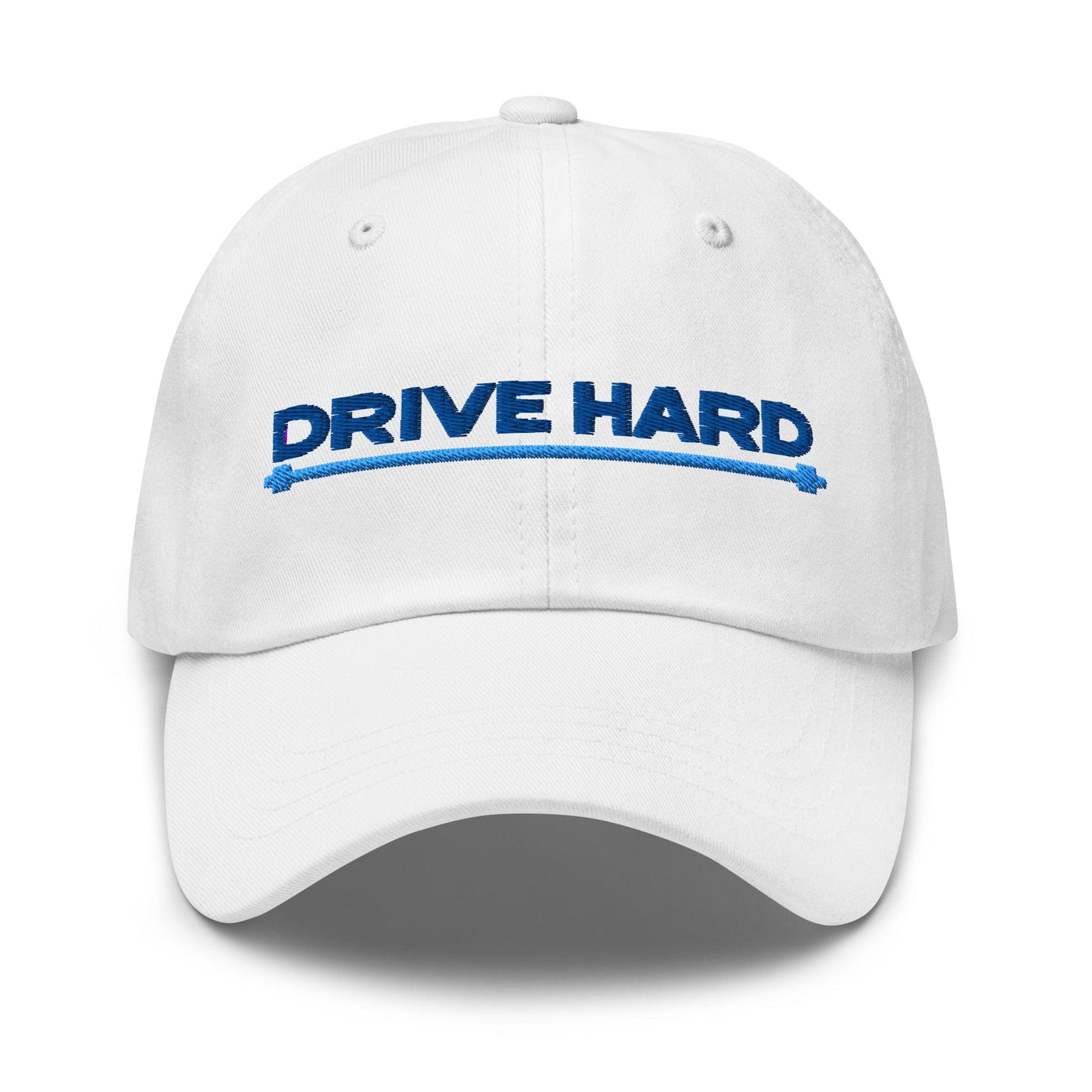 Drive Hard Embroidered Golf Cap - Funny Golf Tee by Swing Epic