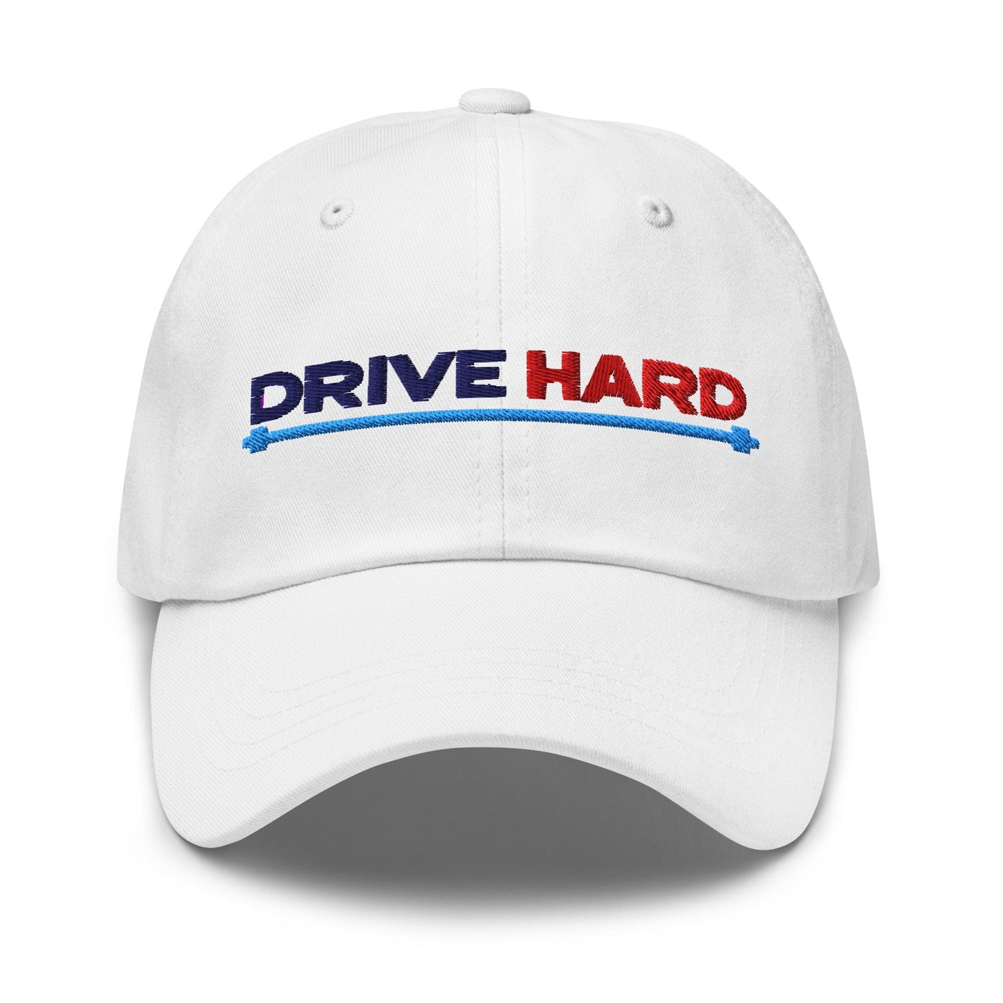 Drive Hard Embroidered Golf Cap - Funny Golf Tee by Swing Epic
