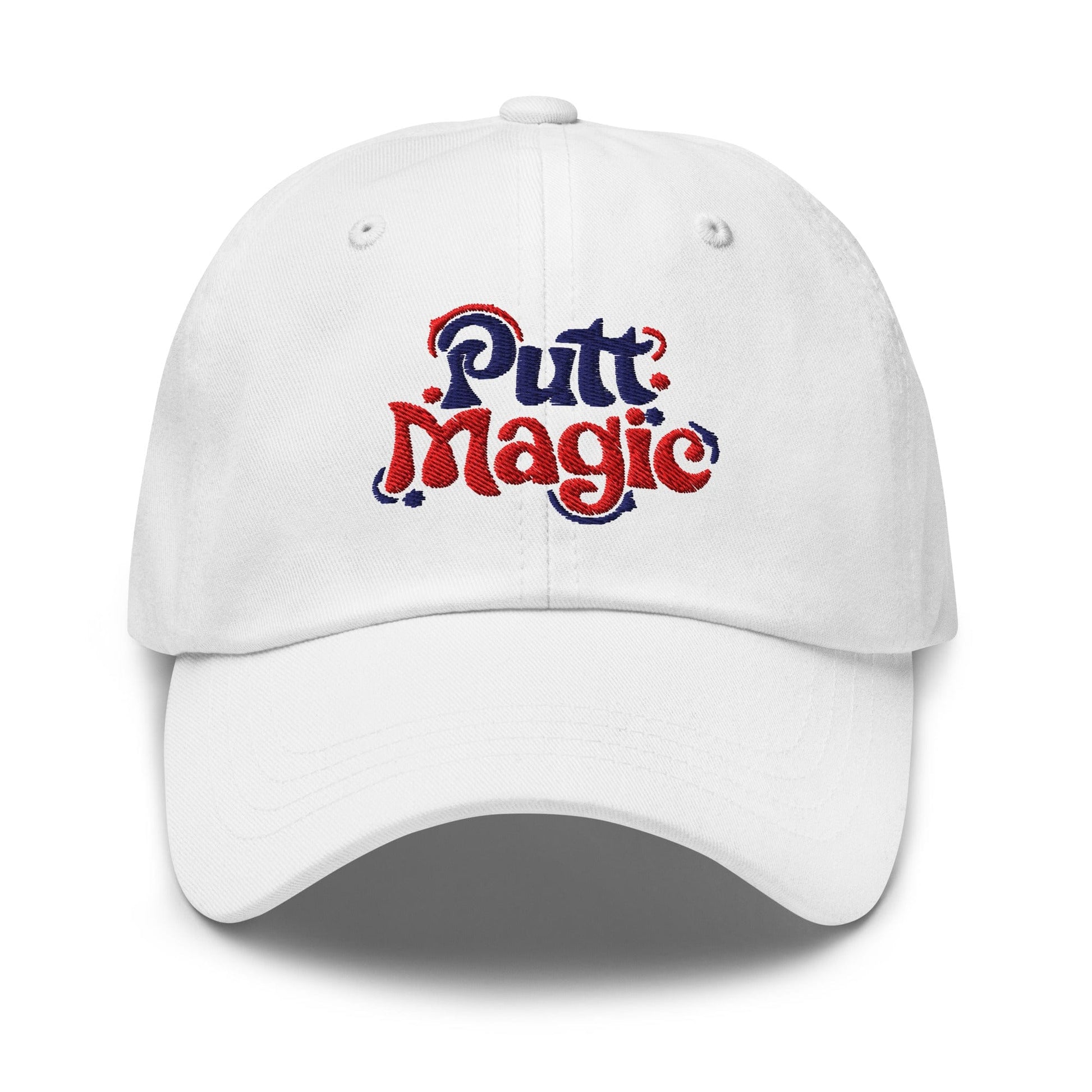 Putt Magic Quirky Embroidered Golf Cap - Funny Golf Tee by Swing Epic