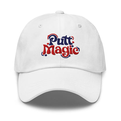 Putt Magic Quirky Embroidered Golf Cap - Funny Golf Tee by Swing Epic