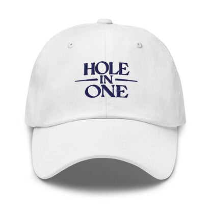 Hole In One Embroidered Golf Cap - Funny Golf Tee by Swing Epic