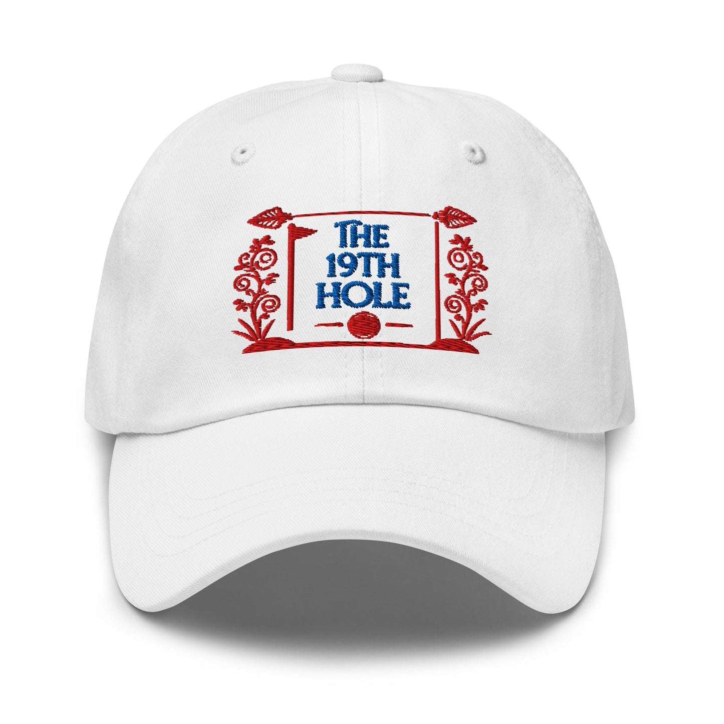 The 19th Hole Fun Embroidered Golf Cap - Funny Golf Tee by Swing Epic