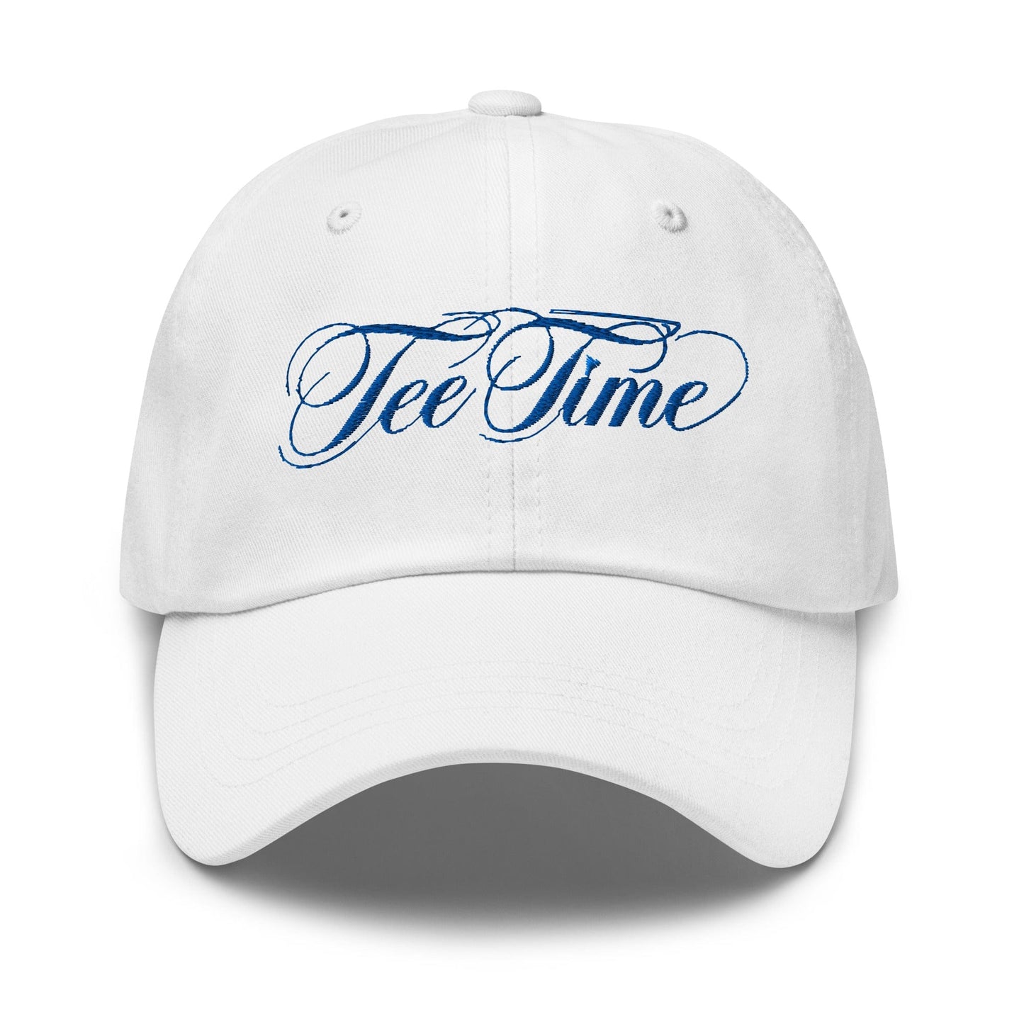 Tee Time Engaging Fun Embroidered Golf Cap - Funny Golf Tee by Swing Epic