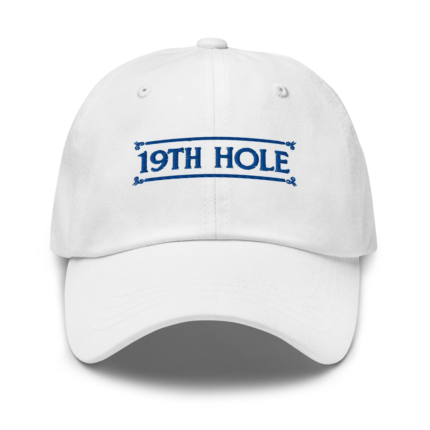 The 19th Hole Embroidered Golf Cap - Funny Golf Tee by Swing Epic