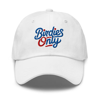 Birdies Only Quirky Embroidered Golf Cap - Funny Golf Tee by Swing Epic