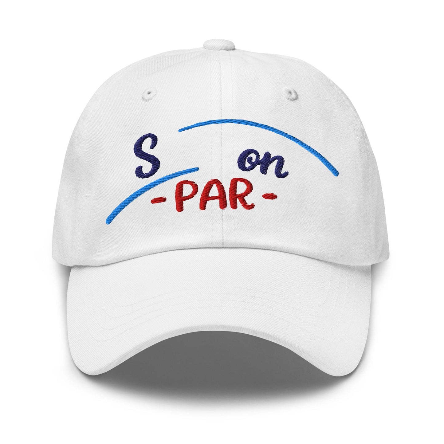 Stay on Par Embroidered Golf Cap - Funny Golf Tee by Swing Epic