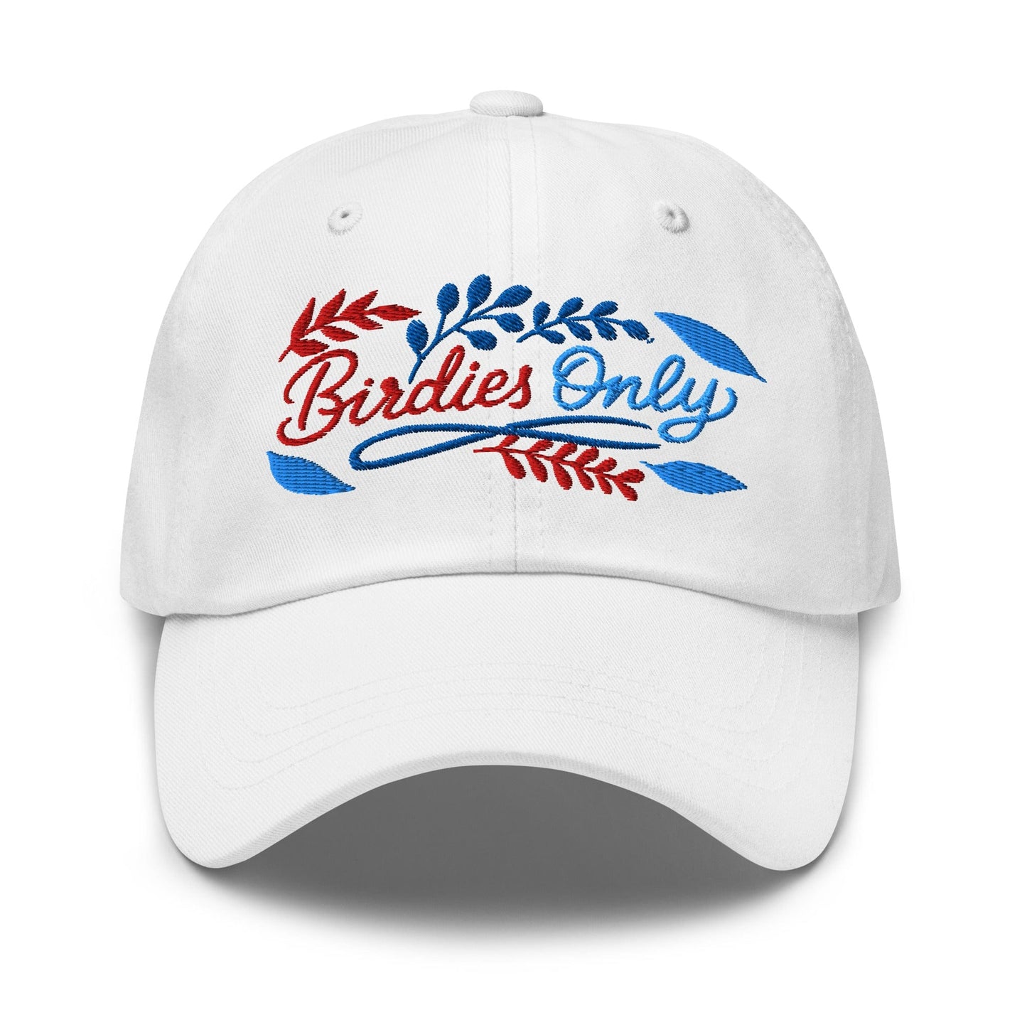 Birdies Only Fun Spirit Design Embroidered Golf Cap - Funny Golf Tee by Swing Epic