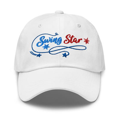 Swing Star's Celestial Charm Embroidered Golf Cap - Funny Golf Tee by Swing Epic