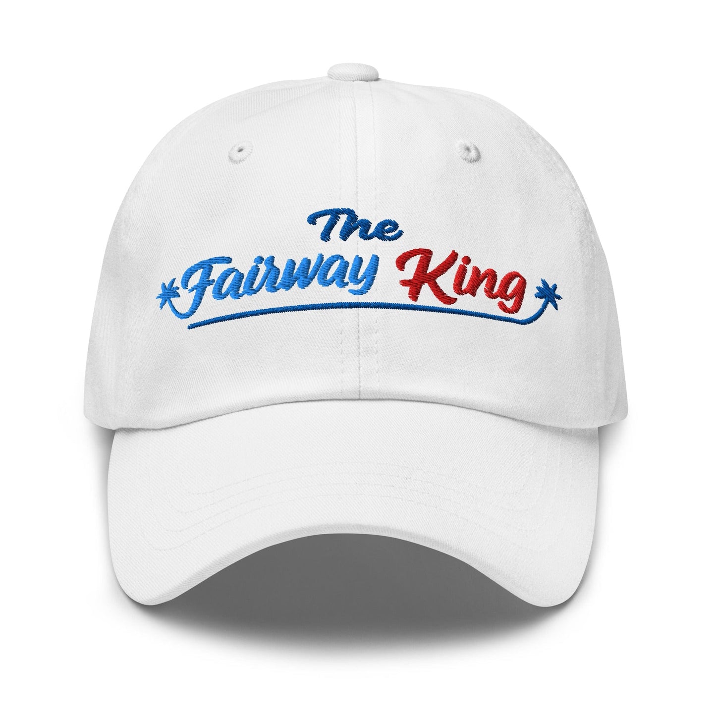 The Fairway King Embroidered Golf Cap - Funny Golf Tee by Swing Epic