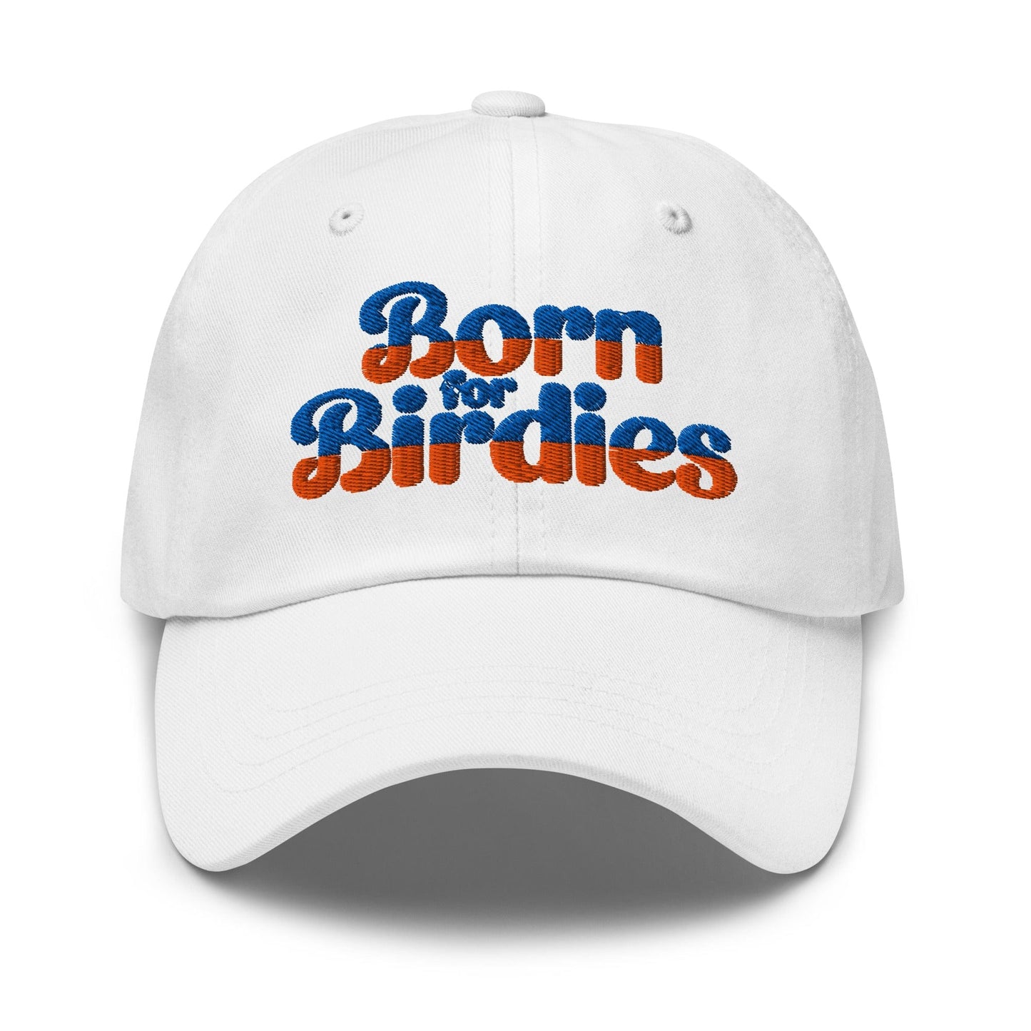 Born for Birdies Fun Sporty Embroidered Golf Cap - Funny Golf Tee by Swing Epic